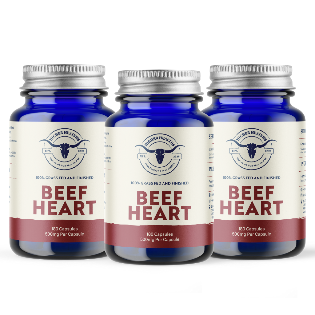 3 Pack - Beef Heart