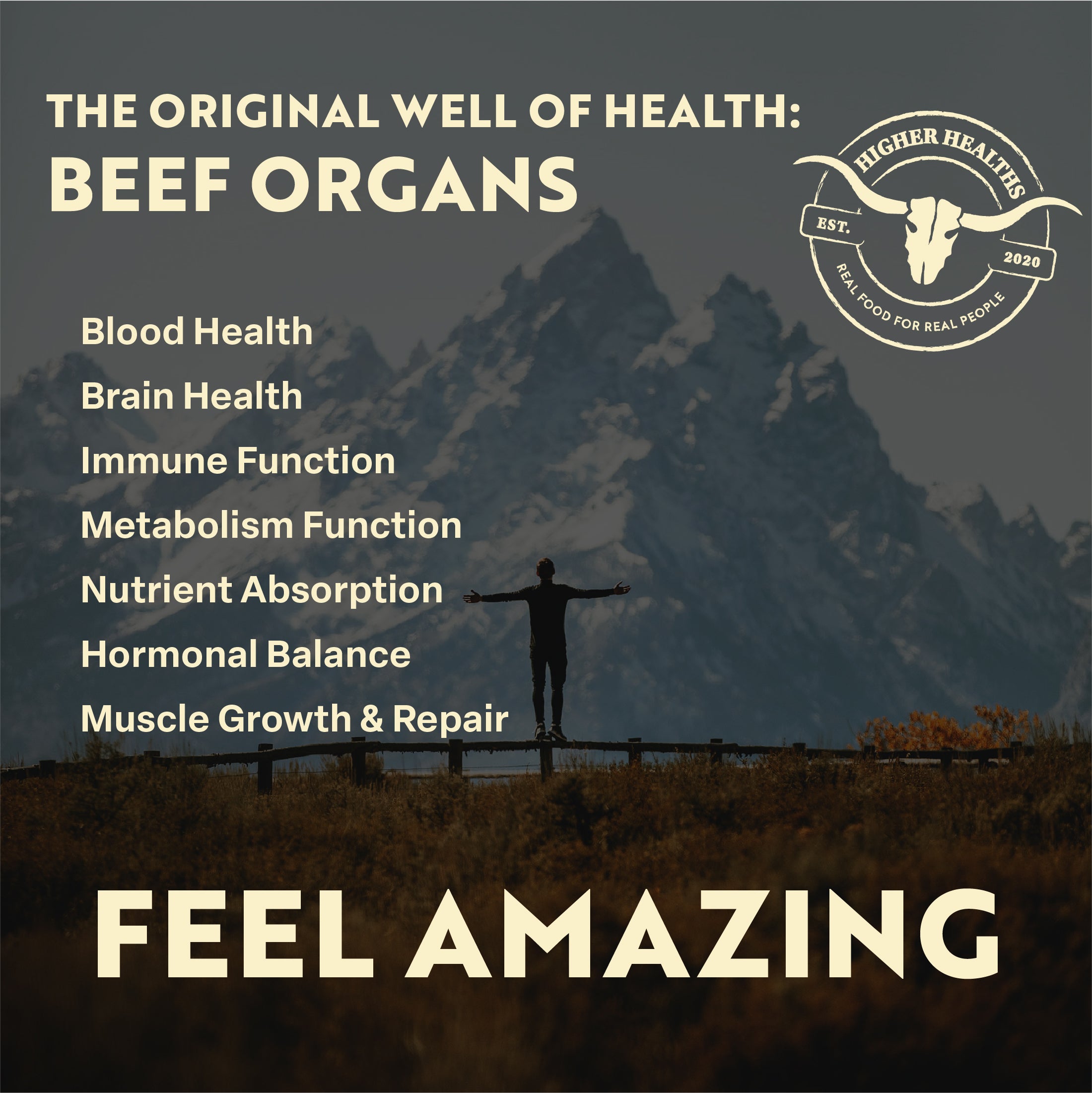 2 PACK - Beef Organs - The Everything Capsule