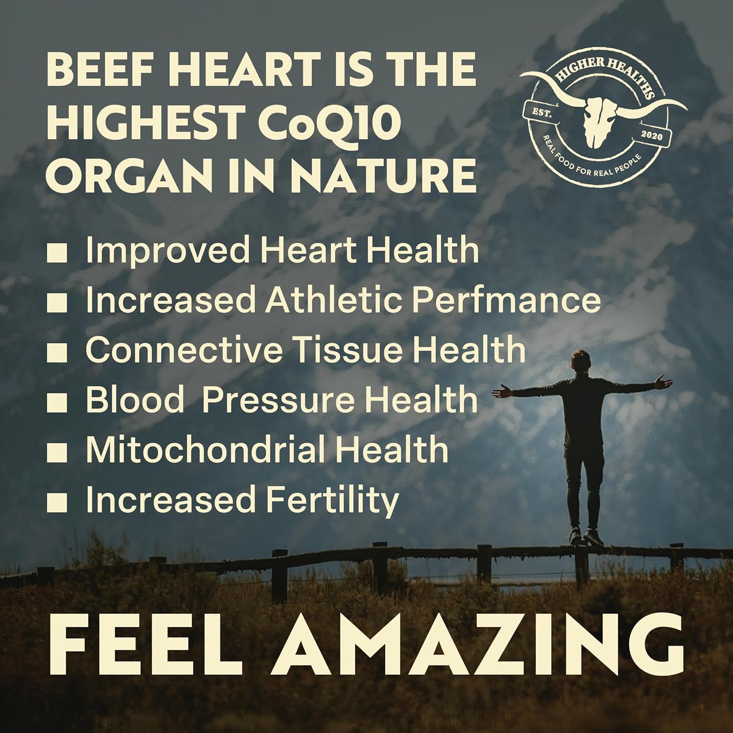 2 PACK - Beef Heart - Antioxidant Abundance